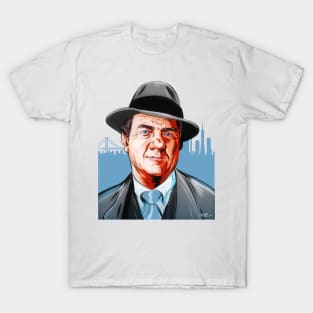 Karl Malden - An illustration by Paul Cemmick T-Shirt